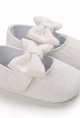 Bowknot Decor Slip-on Shoes for Baby Girl