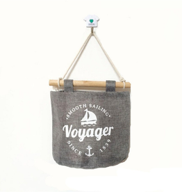 Cotton Linen Storage Bags - sailboat