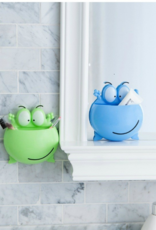 Cute Cartoon Frog Plastic Bathroom Organizer