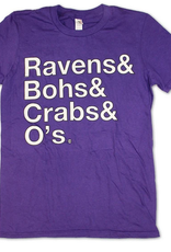 Ravens & Bohs & Crabs & O's