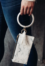 Marble Keychain Bangle & Clutch