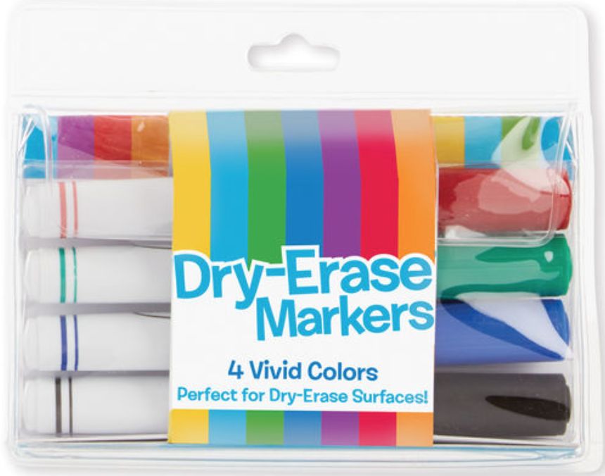 Dry Erase Marker Set (4 pc)