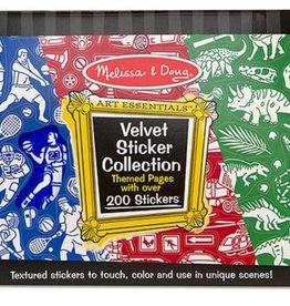 Velvet Sticker Collection - Blue