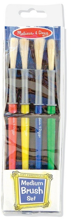 Medium Paint Brushes (set of 4)