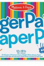 melissa and doug finger paint paper