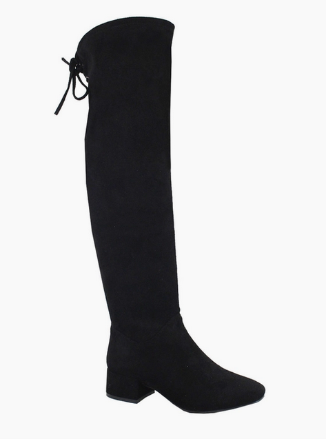 Dandy Over the Knee Heeled Boots