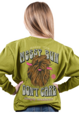 Simply Southern Messy life Messy Bun Don’t Care Tee