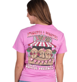 Simply Southern Smooches & Pooches Tee, Petunia