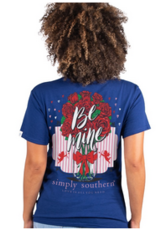 Simply Southern Be Mine Valentine Flowers T-Shirt