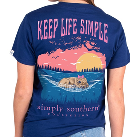 Simply Southern Midnight Keep Life Simple SS Tee