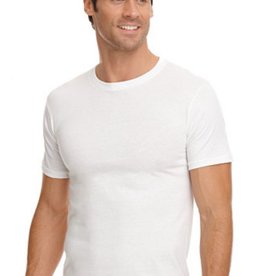 Crew Neck T-Shirts (3 Pack) White
