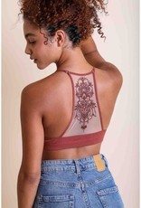 Tattoo Mesh Racerback Bralette