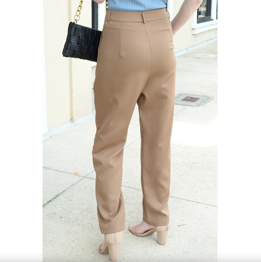  Khaki Pants With Side Pockets