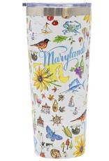 22 oz. Stainless Steel Tumbler MD Maryland State Collection