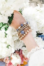 CANVAS Style Marchesa Chinoiserie & Chunky Chain Bracelet