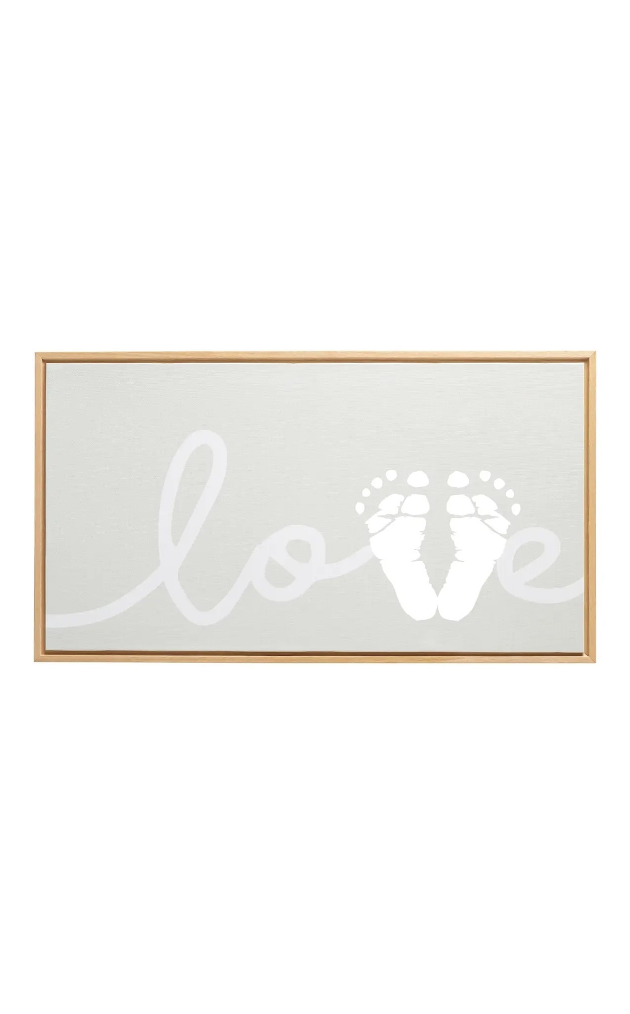 Pearhead Love Framed Print Canvas and Paint Set