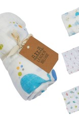 Coastal Bamboo Blend Swaddle Blanket Assortment