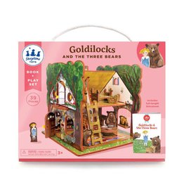 Storytime Toys Goldilocks & The Three Bears Book & Play Set