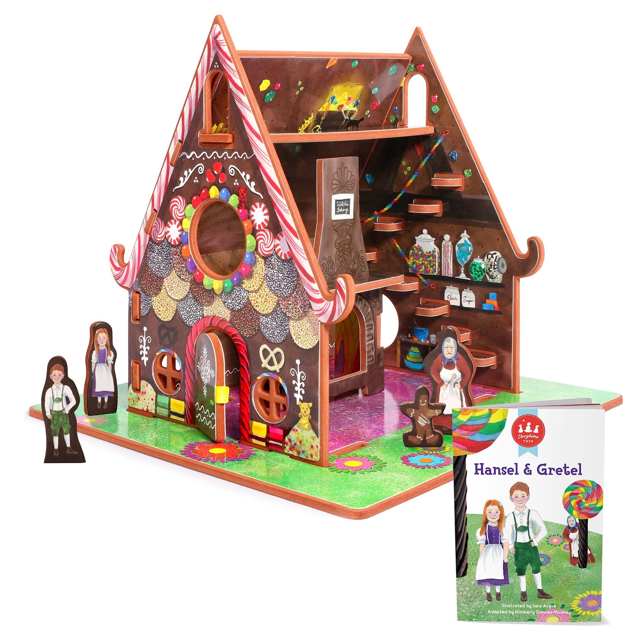 Storytime Toys Hansel & Gretel Book & Play Set