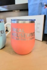 Calm Down Caren Real Housewives Polar Camel Wine Tumbler