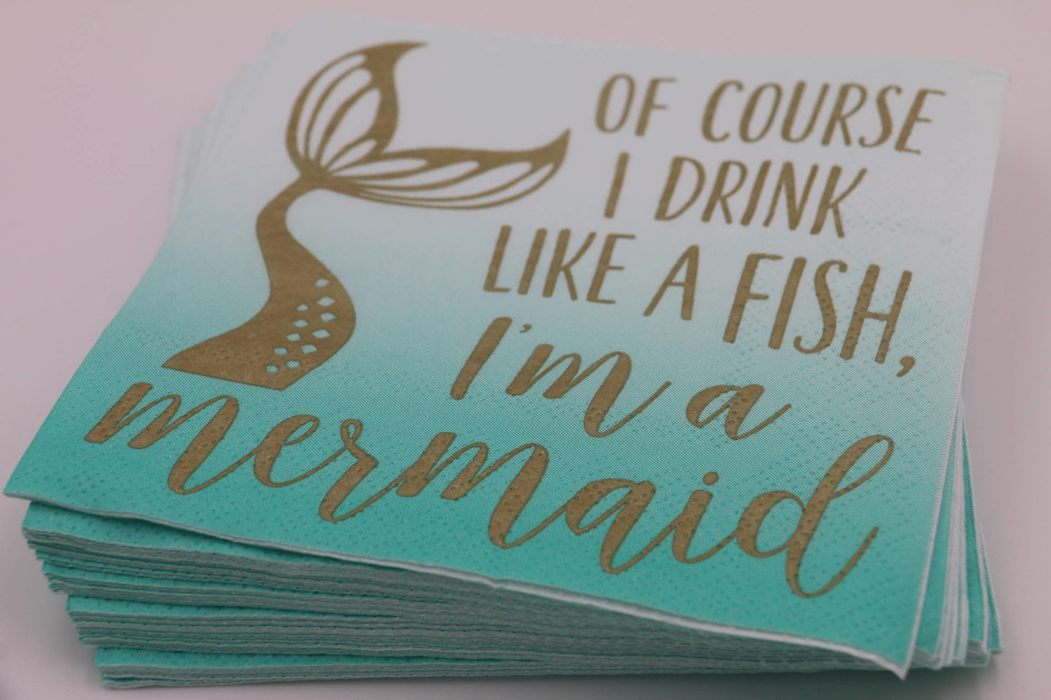 Soiree Sisters Cocktail Napkins, 50ct. - I'm a Mermaid