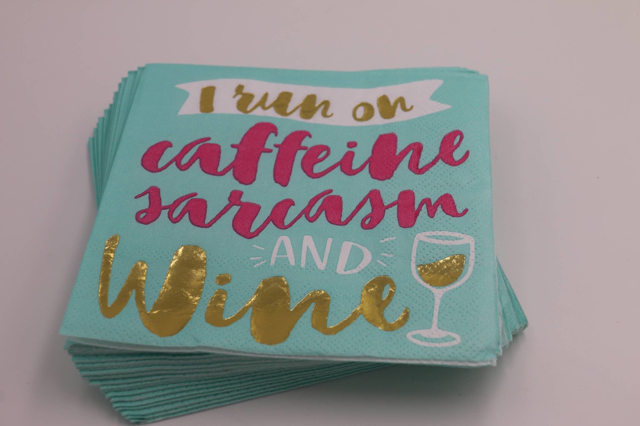 Soiree Sisters Cocktail Napkins, 20 ct. - Caffeine Sarcasm + Wine Foil