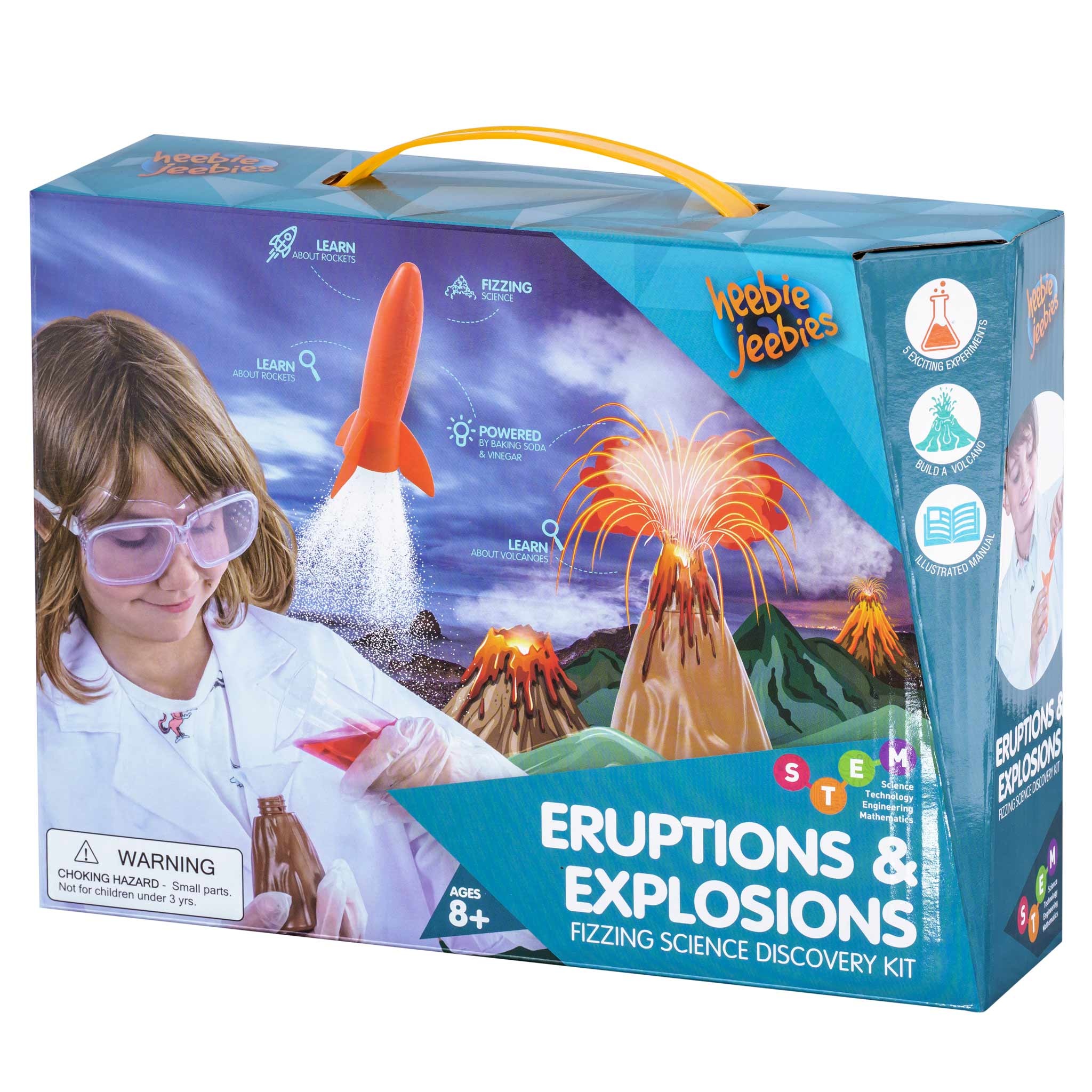 Heebie Jeebies Eruptions and Explosions Scient Kit