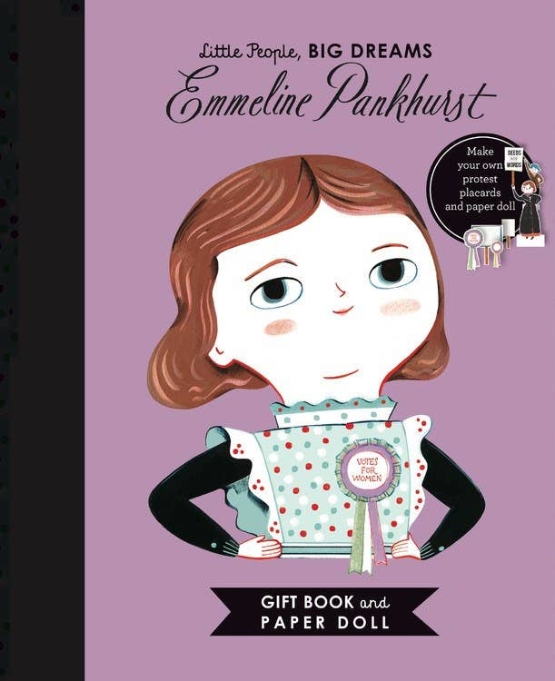 Little People Big Dreams: Emmeline Pankhurst Paper Doll Book