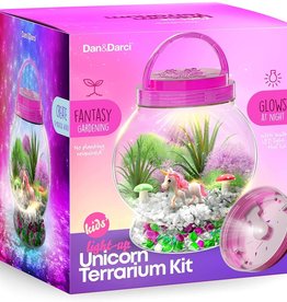 Light-Up Unicorn Terrarium Kit for Kids