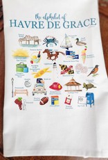 Dishique HdG Alphabet Dish/Bar Towel