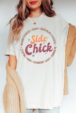 Cotswold & Co. Side Chick Funny Thanksgiving Graphic Tee