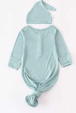 Jade bamboo baby gown set