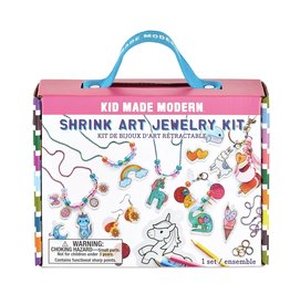 kid made modern Shrink Art Jewelry Kit