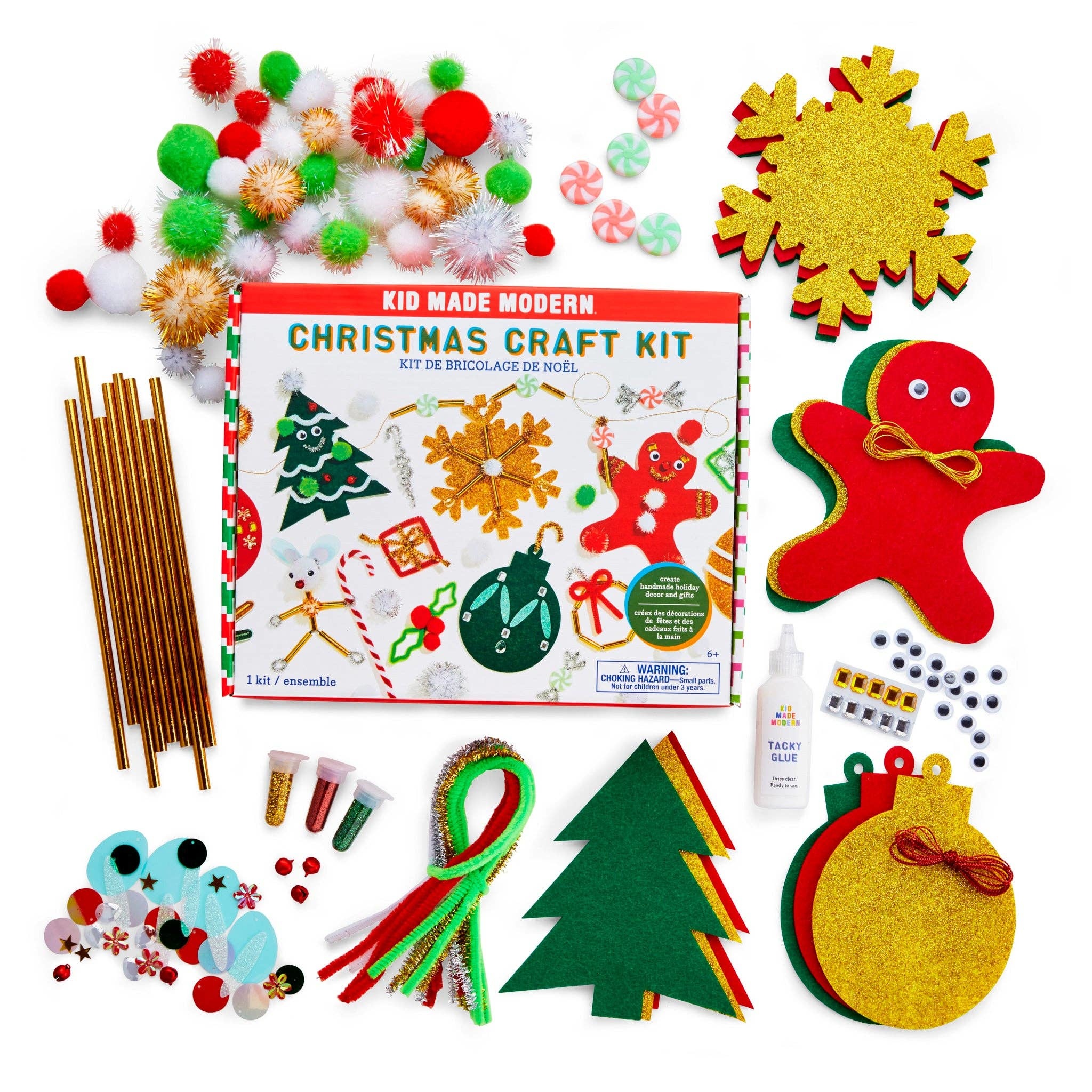 kid made modern Christmas Craft Kit