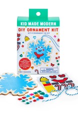 kid made modern DIY Ornament Kits - Snowflake