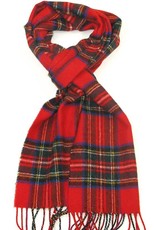 Patrick King Woolen Company Royal Stewart Lambswool Scarves