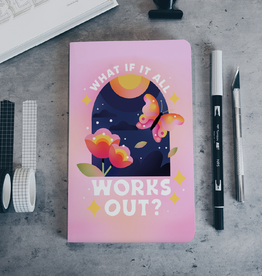 What if it All Works Out classic Layflat Notebook