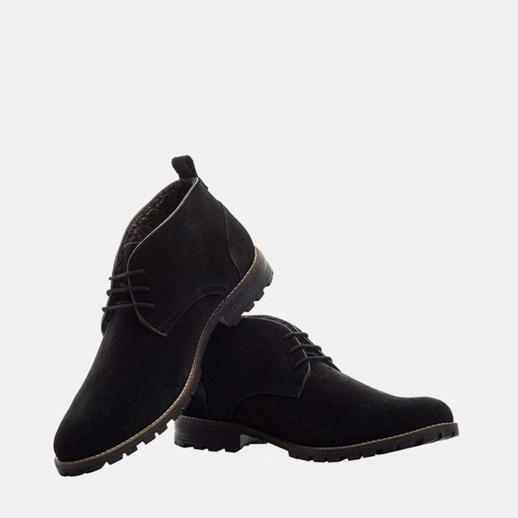 Redfoot & Goodwin Smith Ledbury Black Suede Chukka Boot