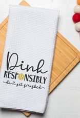 Canary Road Dink Responsibly Kitchen Towel