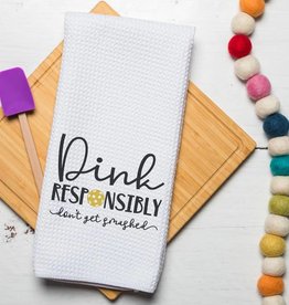 Canary Road Dink Responsibly Kitchen Towel