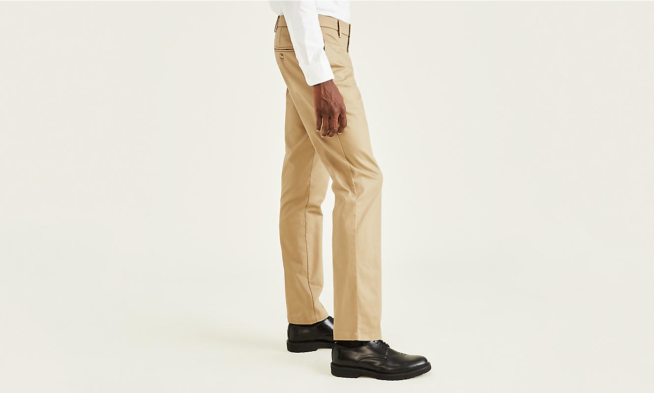 Sig Creaseless Straight Leg Pant, New British Khaki