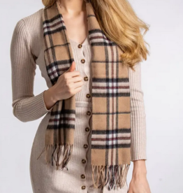 Patrick King Woolen Company Thompson Camel Lambswool Scarves