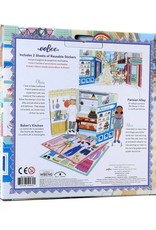 eeBoo A Day In Paris Paper Doll Set