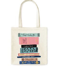 kate spade new york Canvas Book Tote, Stack Of Classics