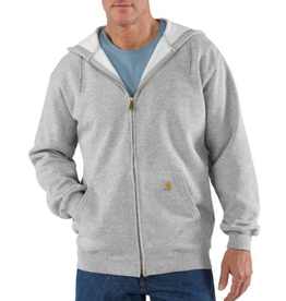 Carhartt Loose Fit Midweight Full-Zip Sweatshirt, Heather Grey