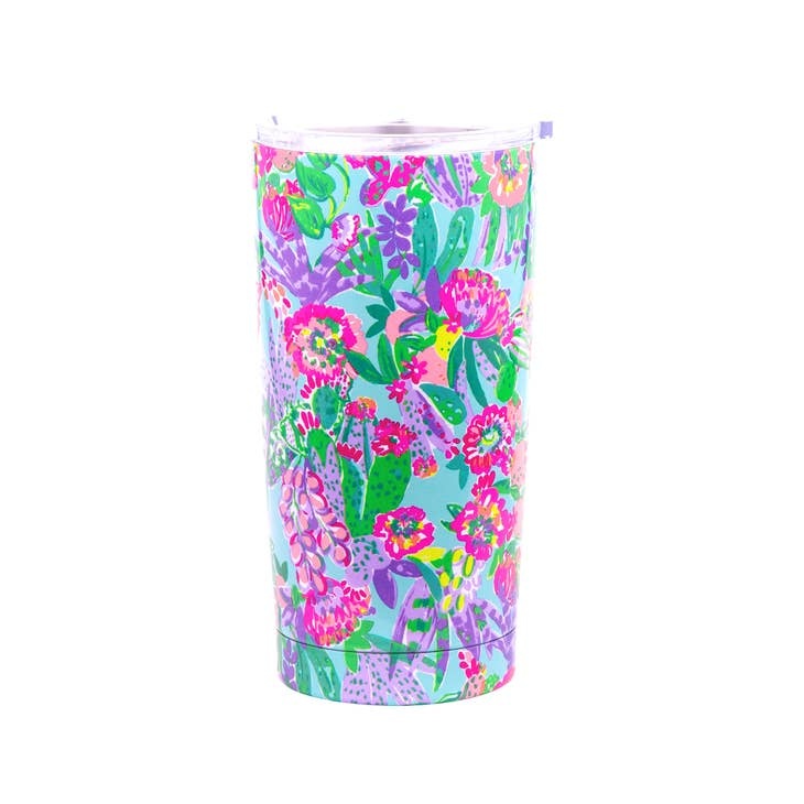 Lilly Pulitzer Stainless Steel Thermal Mug, Me and My Zesty