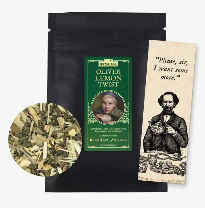 Novelteas LLC Charles Dickens Loose Leaf Tea with Bookmark
