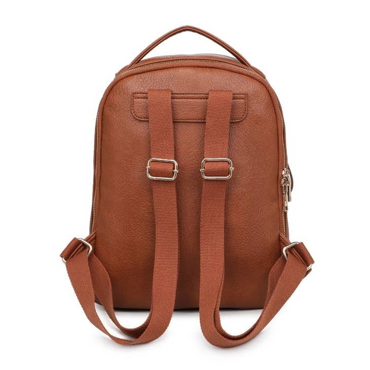 Free People Avery Natural Tan Leather Backpack Purse Bag | eBay