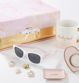 Kate Aspen Pink & Gold Will You Be My Bridesmaid Kit Gift Box