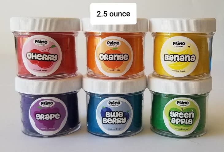 Scented Playdough Rainbow 6-Pack w/Fruit Scents (2.5 ounce) - Josephs  Department Store